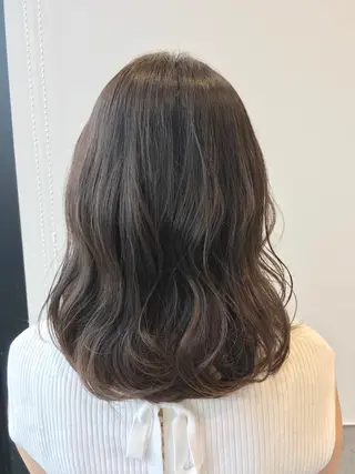 セミロング カラー go today shaire salon 本店所属・yoshi ☆のヘアスタイル