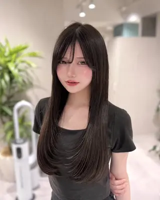 ロング meak所属・韓国レイヤー RYOTAのヘアスタイル