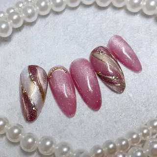 ネイル 認定講師／歴20年 パラジェル　Growのネイルデザイン