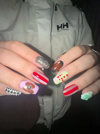 ネイル MITSUKI🪡 海外/個性派/ロングのネイルデザイン