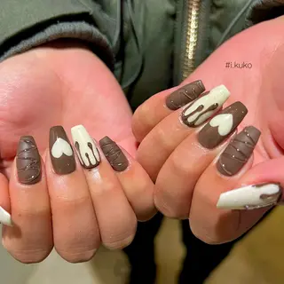 ロング ネイル Chipieee Ikukoのネイルデザイン