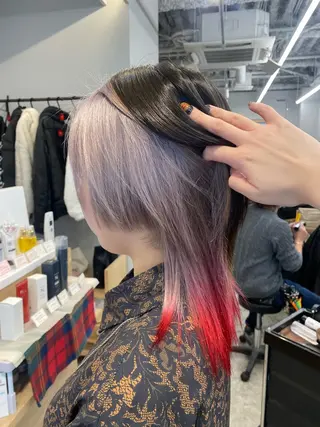 セミロング カラー 🐾Libero🐾 柏　KONOMIのヘアスタイル