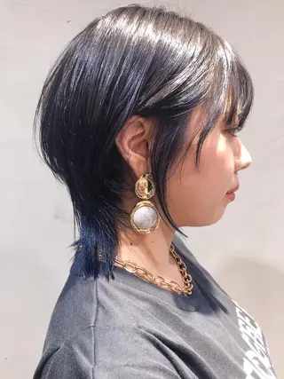 ショート カラー 圧倒的透明感カラー nana🦕のヘアスタイル