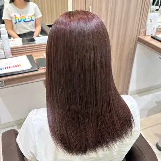 ミディアム カラー 𓍯暖色/韓国風 田中沙羅‎𓍯のヘアスタイル