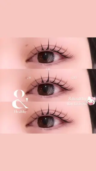 マツエク・マツパ 千島 里歩のマツエク・マツパデザイン