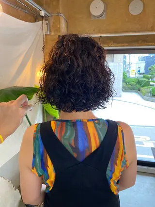 ショート パーマ GATTACA所属・KEI gattacaのヘアスタイル