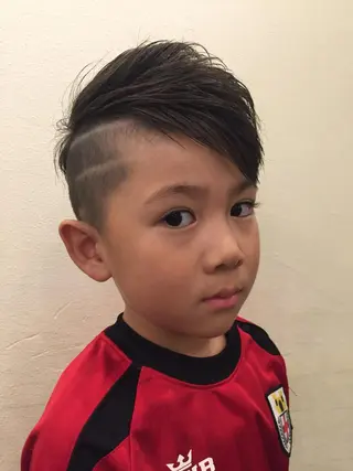 ショート メンズ キッズ 代表　YUKI ☆のヘアスタイル