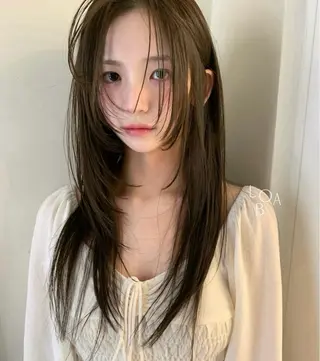 ロング -さたけ たつき-のヘアスタイル