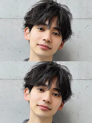 ショート パーマ メンズ ✂️メンズ職人 / 宮澤 蓮のヘアスタイル