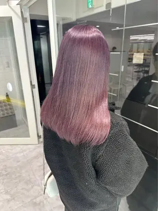 ロング カラー モテ艶🤍透明感 レイヤー🤍ボブのヘアスタイル