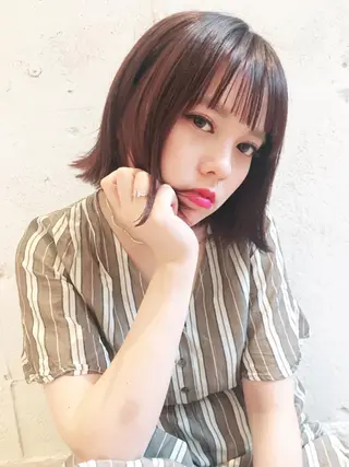 ミディアム Fuuu《フゥ》所属・シノザキ シンゴのヘアスタイル