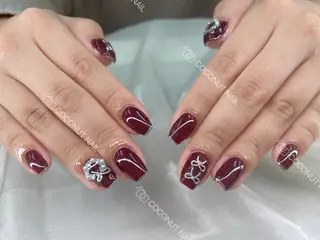 ネイル 神田 ココナッツのネイルデザイン