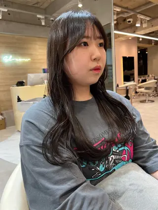 ロング カラー ヘアアレンジ 🔶似合わせセンター パート/ヤス🔶のヘアスタイル