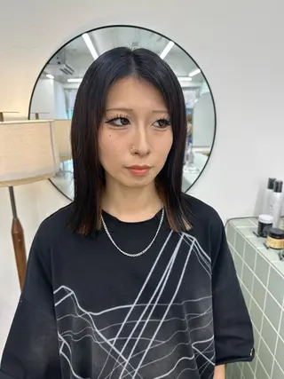 ミディアム 【sica】 nanaのヘアスタイル