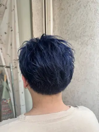 メンズ ORANGE POP _HIBIKIのヘアスタイル