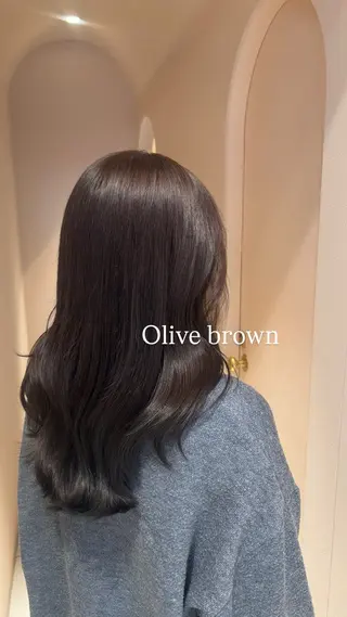 カラー mino🌼🌈 ボブ/透明感カラーのヘアスタイル