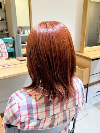 カラー Agu hair throw 今宿店【アグ ヘアー スロー】所属・河野 秋奈のヘアスタイル