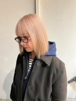 ミディアム カラー 大阪メンズパーマ /ショート/らいのヘアスタイル