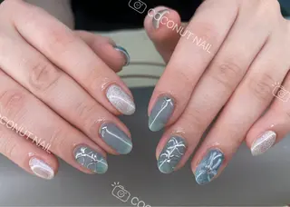 ネイル 神田 ココナッツのネイルデザイン