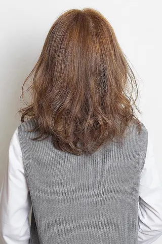 ミディアム アレンヘアー広島駅前 天河のヘアスタイル