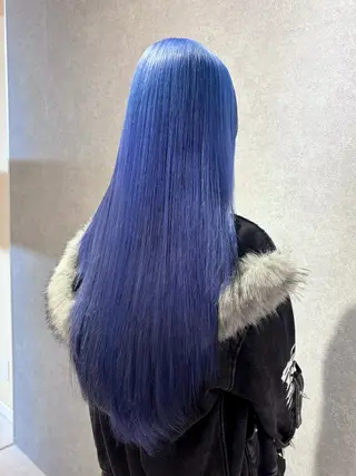 ロング カラー ハイトーン/ウルフ/ レイヤー/Asukaのヘアスタイル