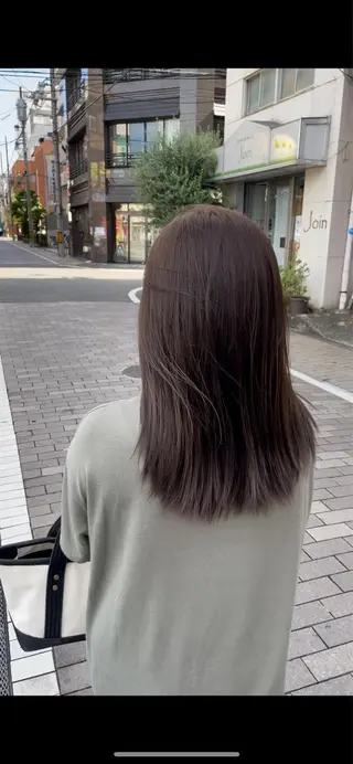 セミロング カラー Wataru 髪質改善カラー💎のヘアスタイル