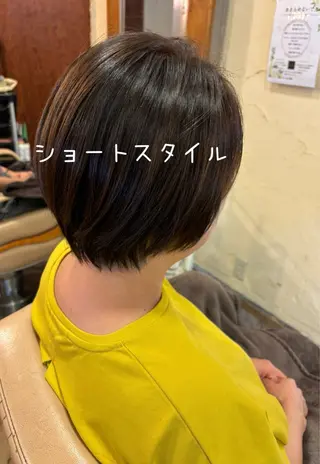 ショート 大鹿 数馬のヘアスタイル