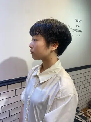 パーマ knock所属・knock　國友 華乃のヘアスタイル