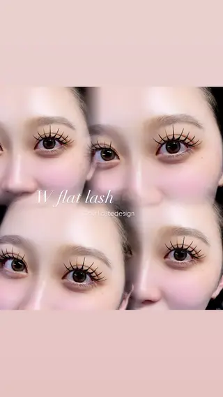 マツエク・マツパ LILY立川🩶 RINKAのマツエク・マツパデザイン