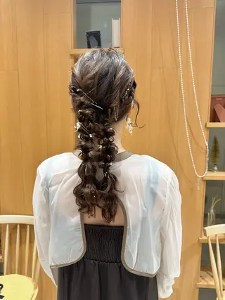 ヘアアレンジ 中島 愛のヘアスタイル