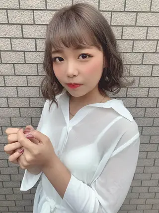 ミディアム 汐見 悠佑のヘアスタイル