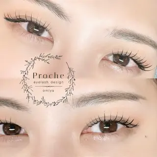 マツエク・マツパ Proche makikoのマツエク・マツパデザイン