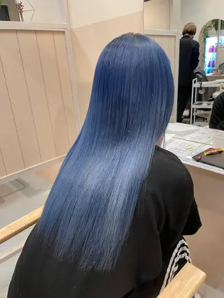 ロング カラー カラー特化型美容師 保住のヘアスタイル