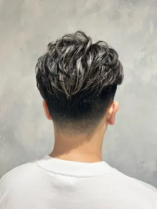 カラー メンズ 韓国風🇰🇷 MAAYAのヘアスタイル