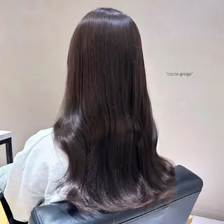 ロング カラー ミディアムヘア Chifumiのヘアスタイル