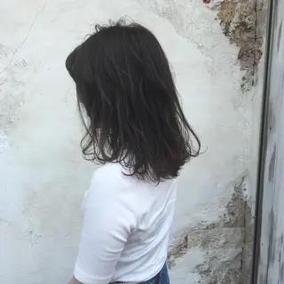 ミディアム ⭐️迫田 ゆう⭐️のヘアスタイル