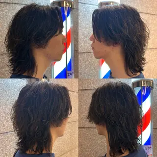 セミロング 上町理髪店所属・Syunta Sato/佐藤駿太のヘアスタイル