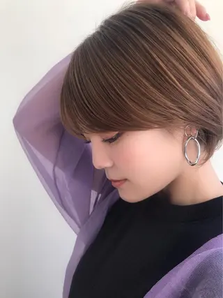 ショート イメチェンカット✂️ 錦糸町佐藤店長のヘアスタイル