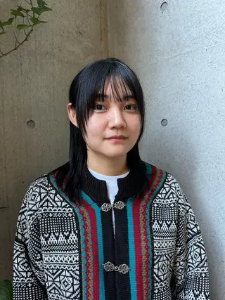 セミロング カラー 似合わせカット /パーマ岡本淳平のヘアスタイル