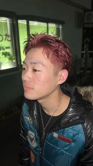 ショート メンズ 荻沼 快のヘアスタイル