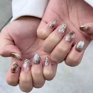 ネイル Sea  nail by emaのネイルデザイン