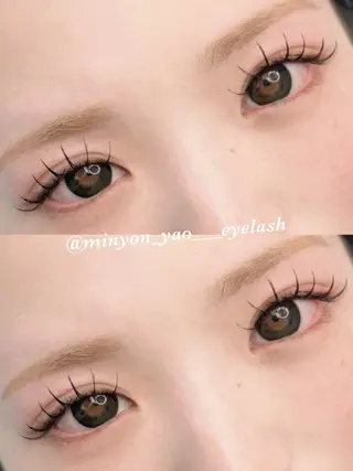 マツエク・マツパ ミニョン八尾所属・ミニョン八尾 💎MOMOKAのマツエク・マツパデザイン