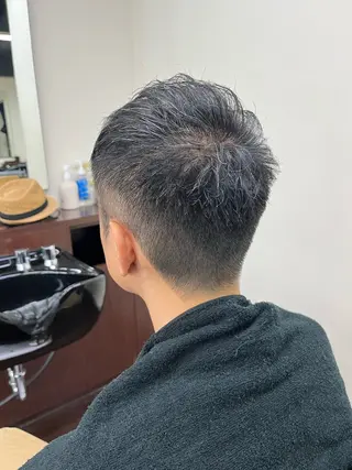 ショート メンズ ＢＡＲＢＥＲ koyoのヘアスタイル