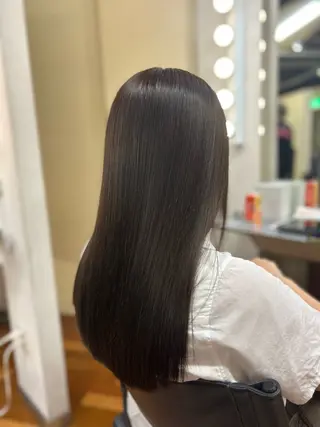 ロング カラー 天神カラーモデル募集 nanaのヘアスタイル