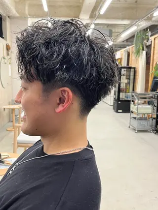 パーマ メンズ 【メンズパーマ】 SiLO  三宅のヘアスタイル