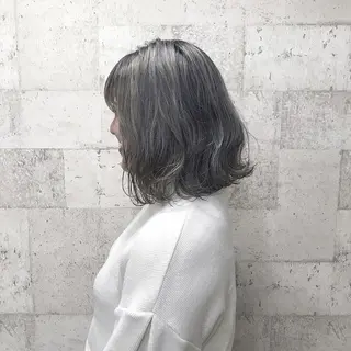 ショート カラー インナーカラー/天神 ブリーチ/吉田のヘアスタイル