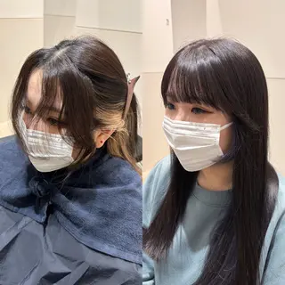 ロング カラー パーマ SYUK高円寺所属・ベージュ/暖色カラー /ボブ/ミカのヘアスタイル