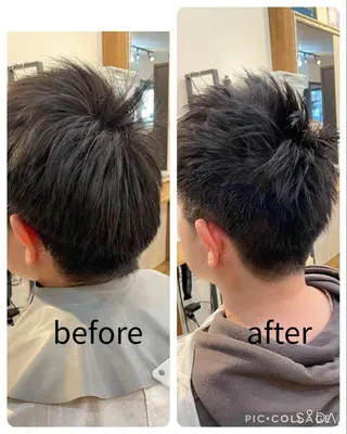 メンズ 石井 里佳のヘアスタイル