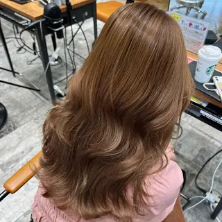 セミロング 🧡くびれヘア/前髪 顔周り🧡久原結衣のヘアスタイル