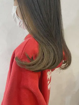 ロング 透明感カラー🍃 レイヤースタイル✨葵のヘアスタイル